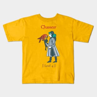 Medieval hunter level 4 Kids T-Shirt